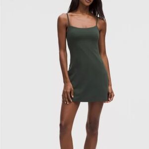 lululemon Align™ Cami Strap Dress Rainforest Green Size 4